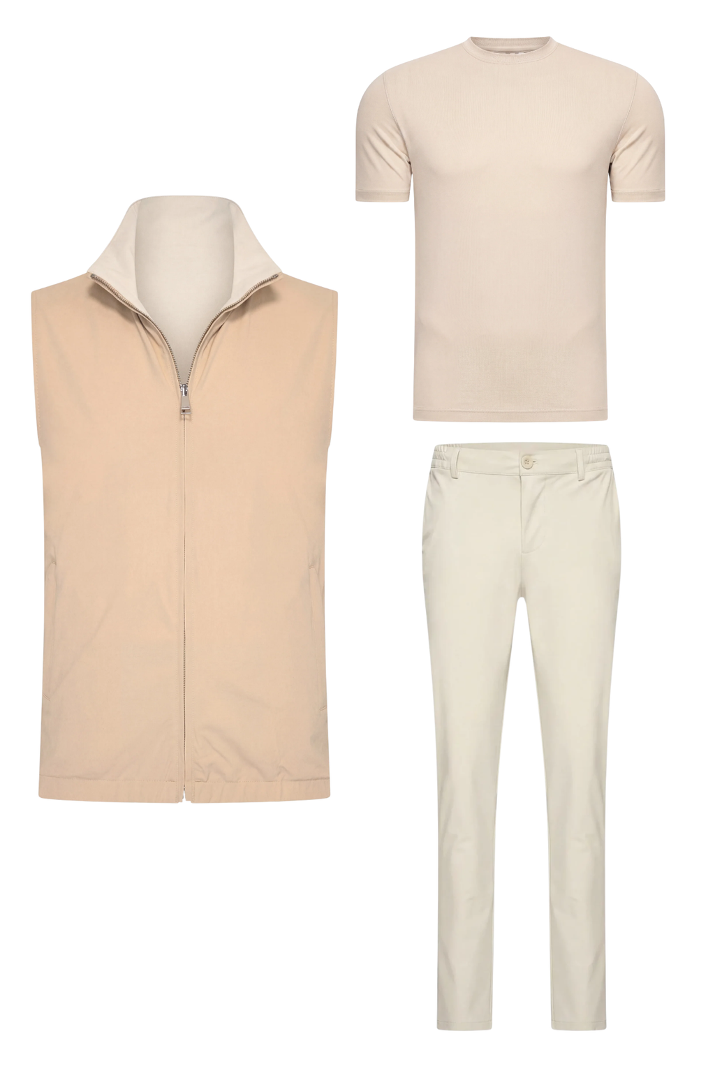 MAISON REVERSIBLE OPAL SAND SET (T-SHIRT)