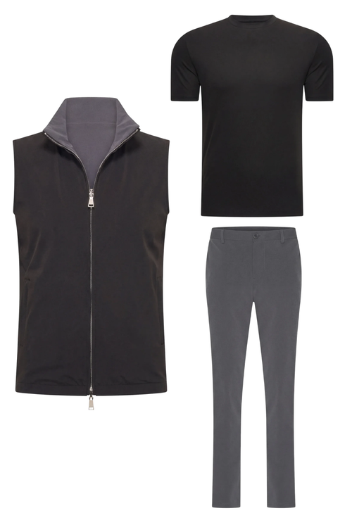 MAISON REVERSIBLE ANILINE CAVIAR SET (T-SHIRT)